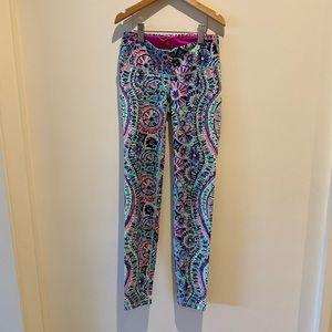 Lilly Pulitzer Luxletic Patterned leggings size XXS